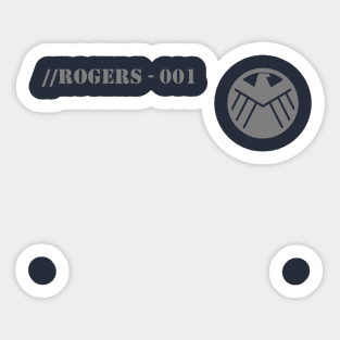 SHIELD TEE ROGERS Sticker